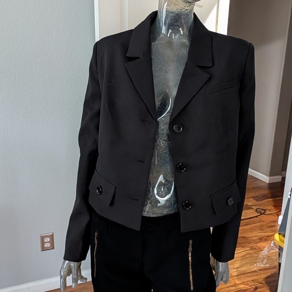 Walter Baker Javi Lined Cropped Blazer Jacket Size Large Nwt ❤️
